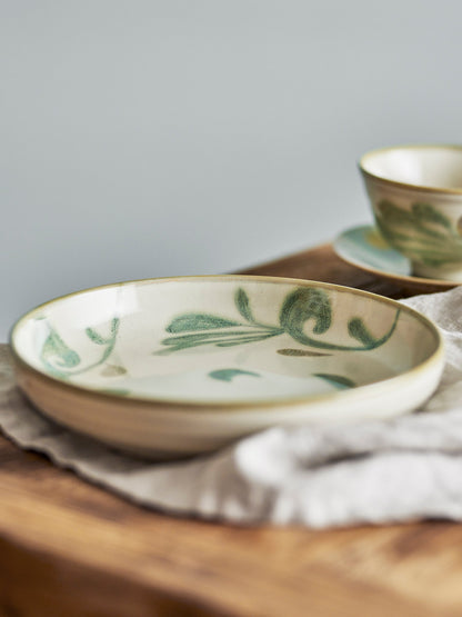 Bethany handmade glazed stoneware plate
