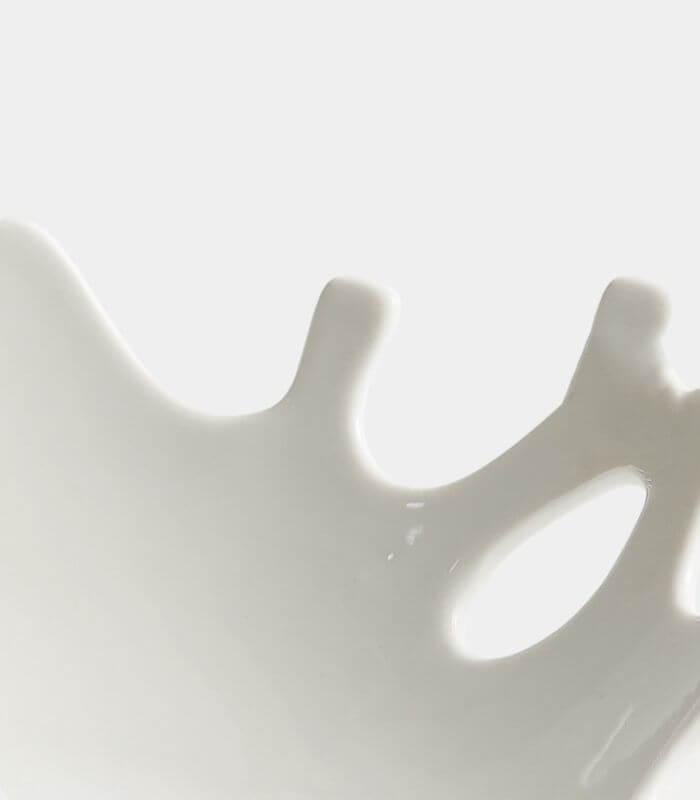 Splash Ceramic Serving Bowl | Modern Abstract Design | Decorative Fruit & Salad Bowl 28 cm
