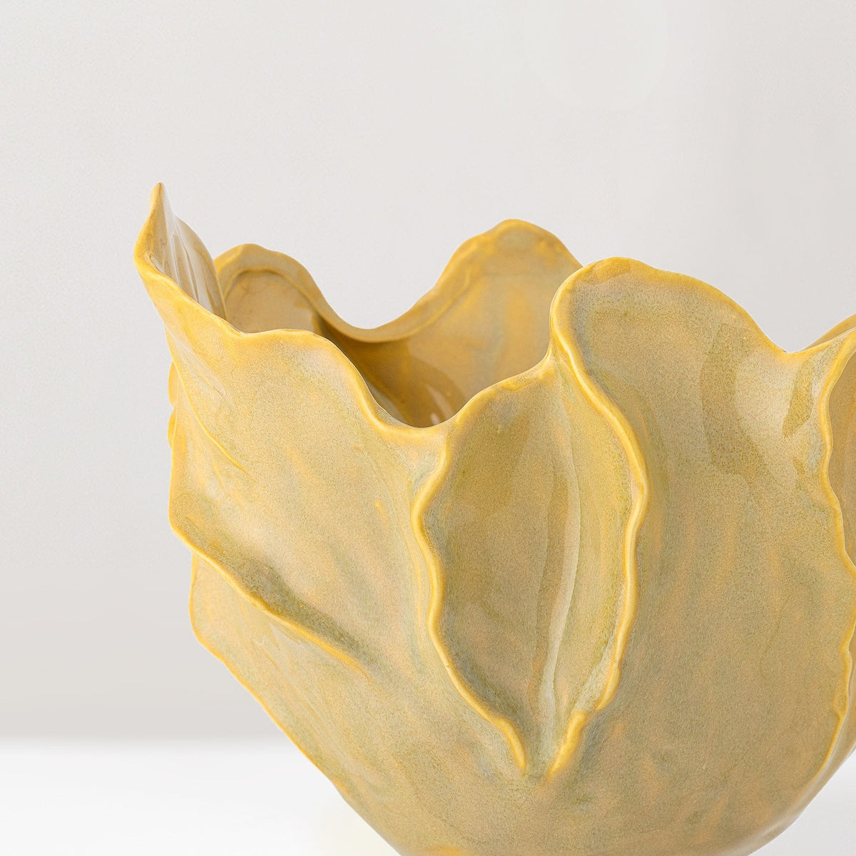 Bastien glazed stoneware bowl / pot
