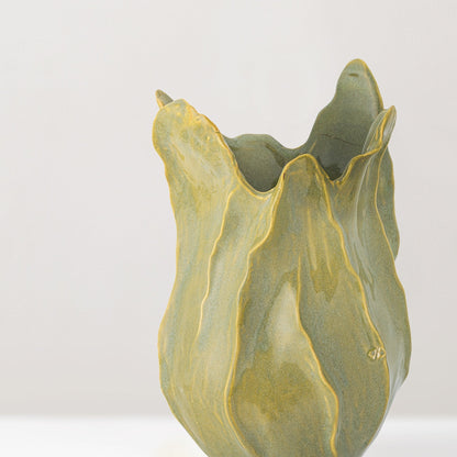 Bastien glazed stoneware vase
