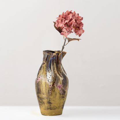 Benoit glazed stoneware vase
