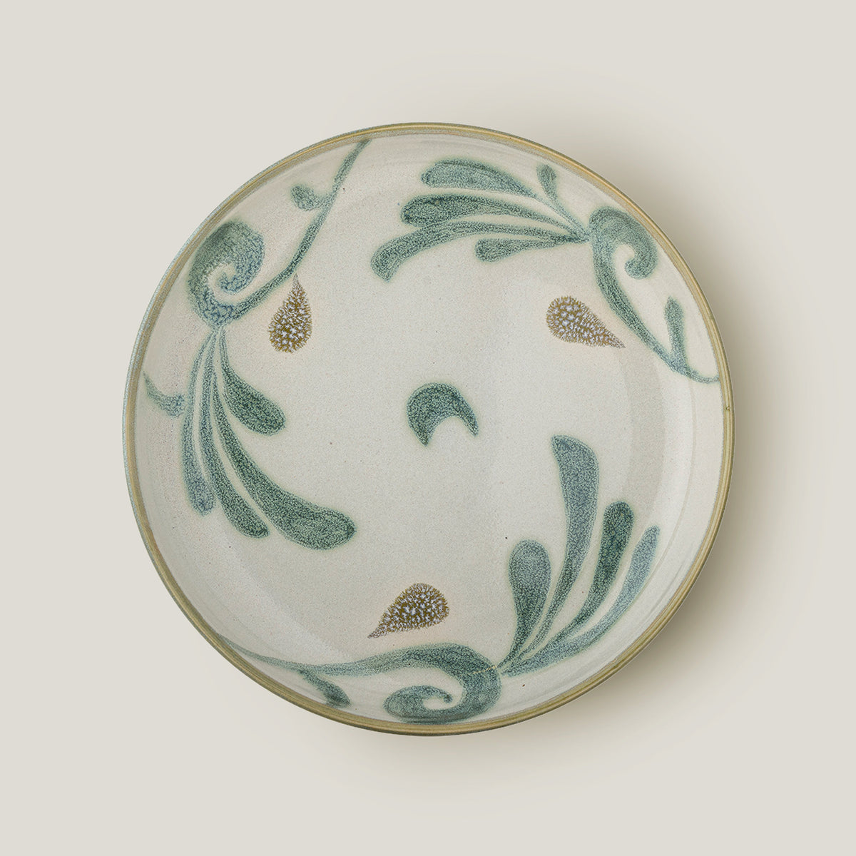 Bethany handmade glazed stoneware plate