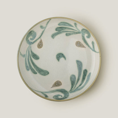 Bethany handmade glazed stoneware plate