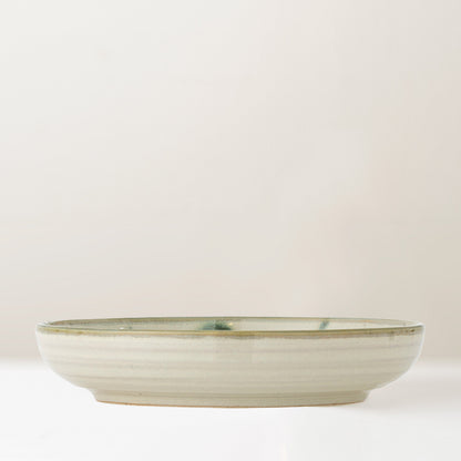 Bethany handmade glazed stoneware plate