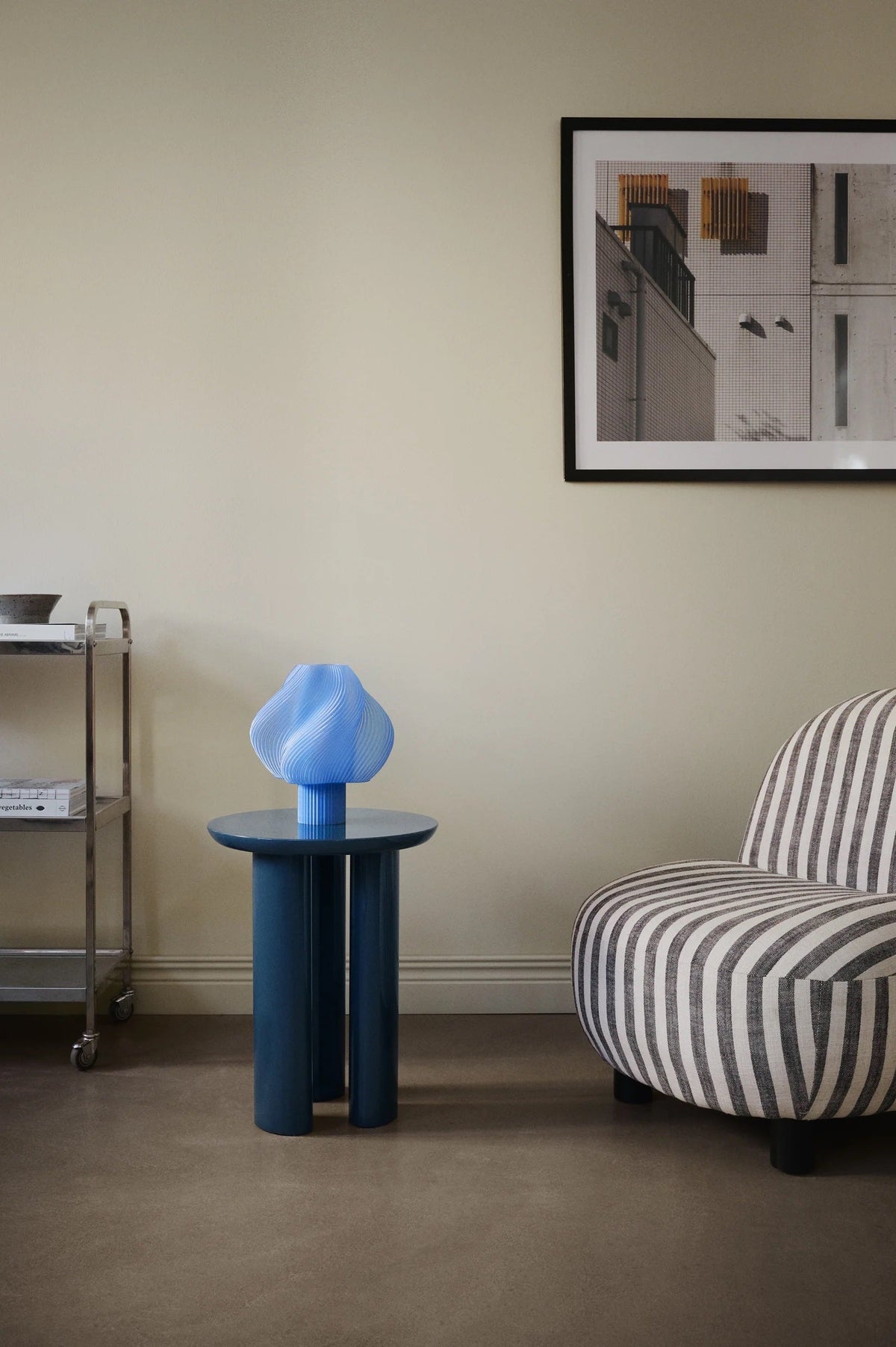 Crème Atelier soft serve lamp, Medium, Blueberry Sorbet -  1 in stock