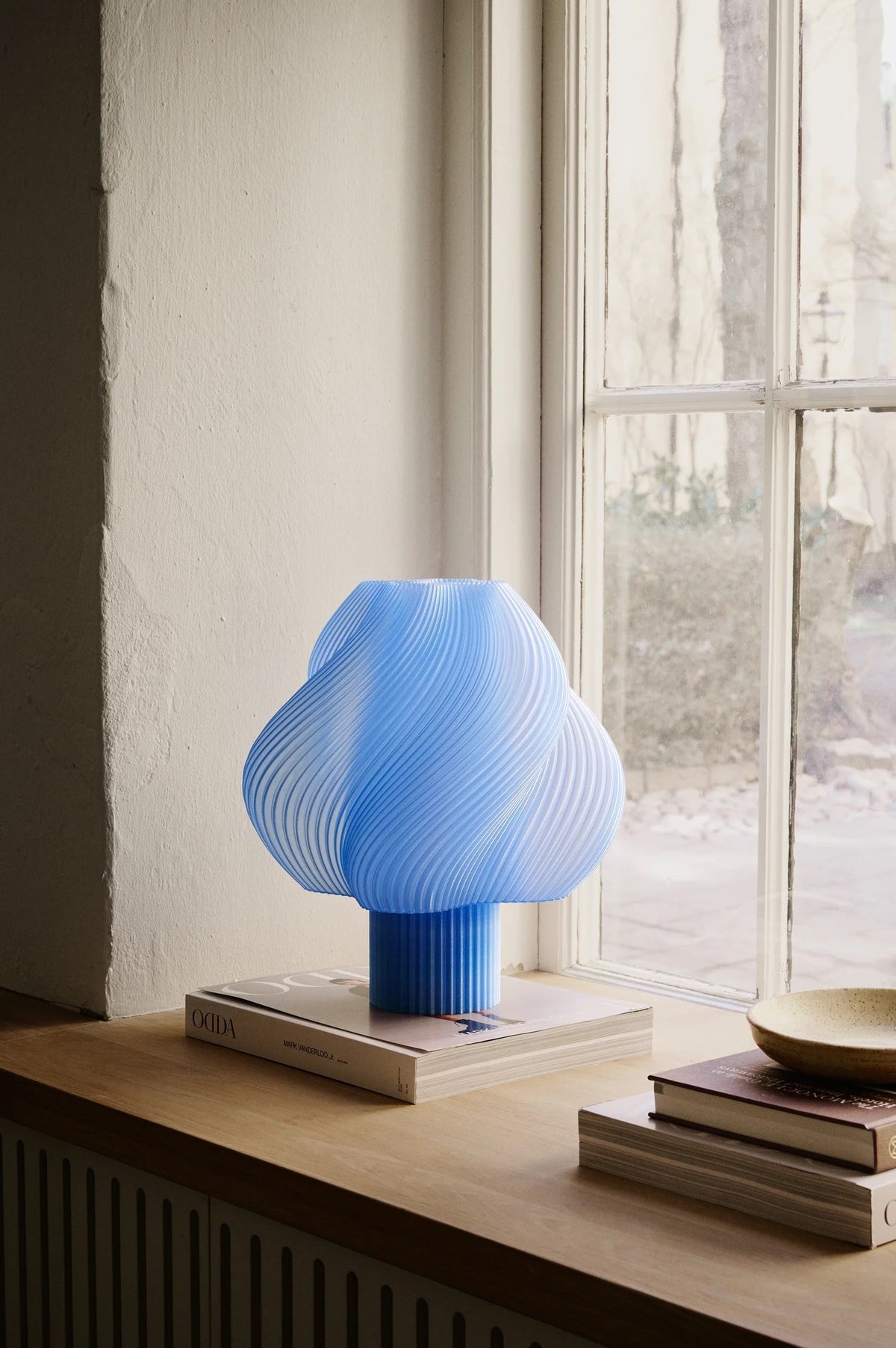Crème Atelier soft serve lamp, Large, Blueberry Sorbet