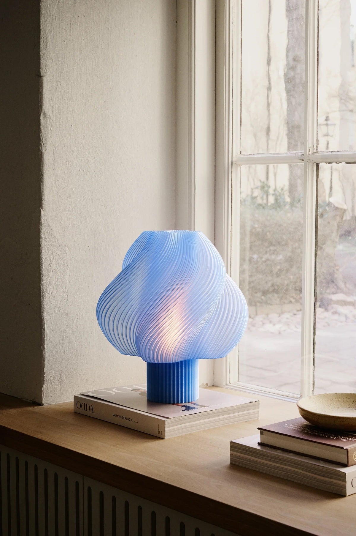Crème Atelier soft serve lamp, Large, Blueberry Sorbet