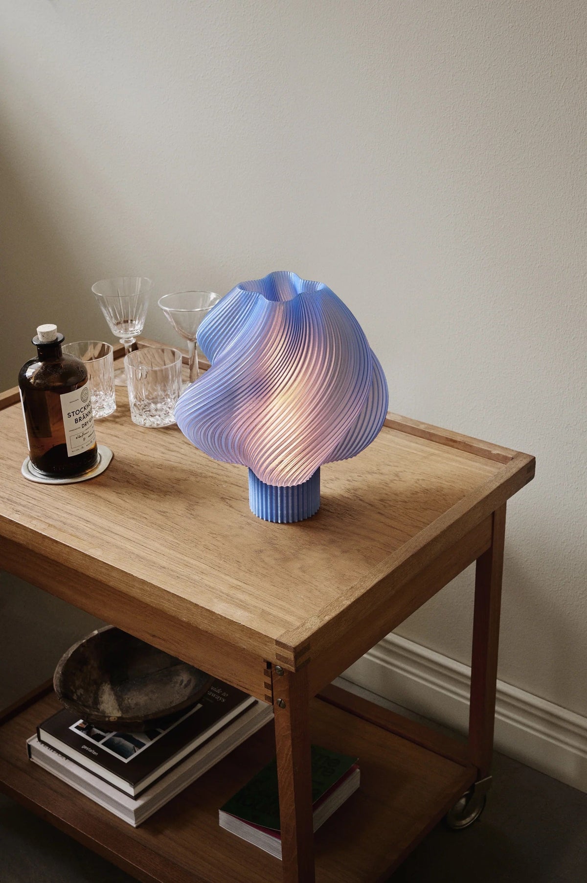 Crème Atelier soft serve lamp, Medium, Blueberry Sorbet -  1 in stock
