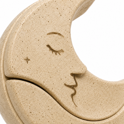 Ceramic Crescent Moon Decorative Bowl