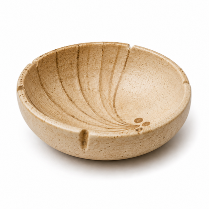 Ceramic Leaf Design Decorative Bowl