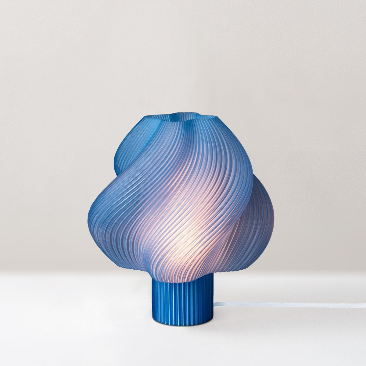 Crème Atelier soft serve lamp, Medium, Blueberry Sorbet -  1 in stock