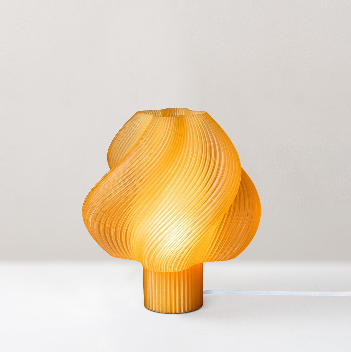 Crème Atelier soft serve lamp, Medium, Limoncello Sorbet