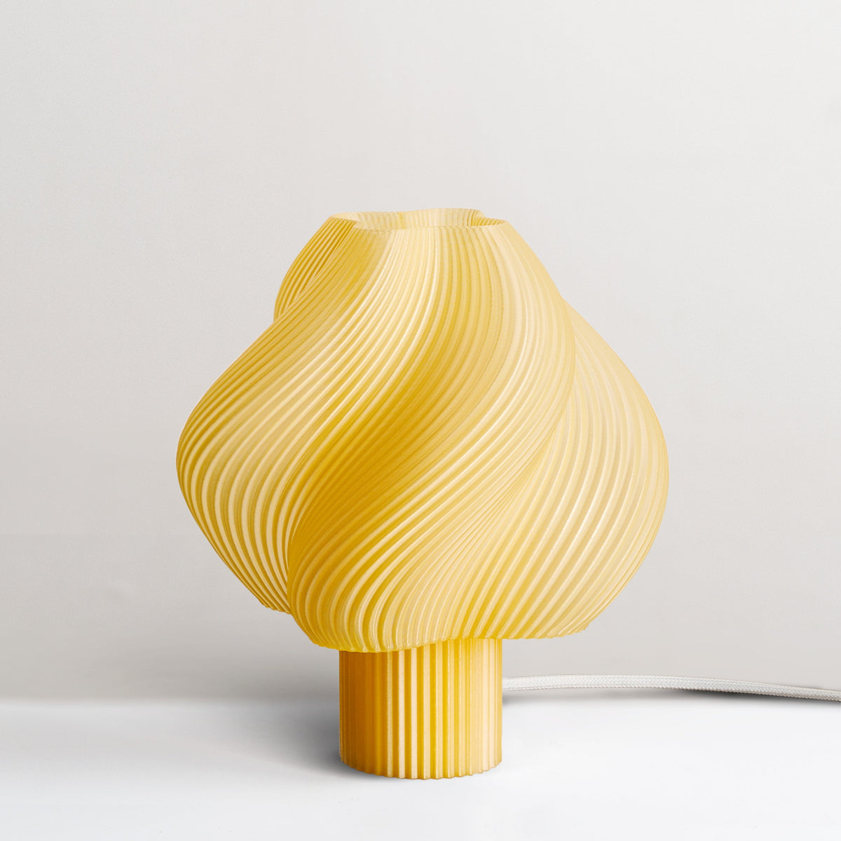 Crème Atelier soft serve lamp, Medium, Limoncello Sorbet