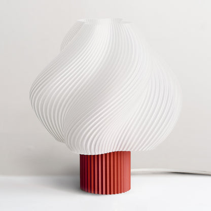 Crème Atelier soft serve lamp, Large, Rhubarb