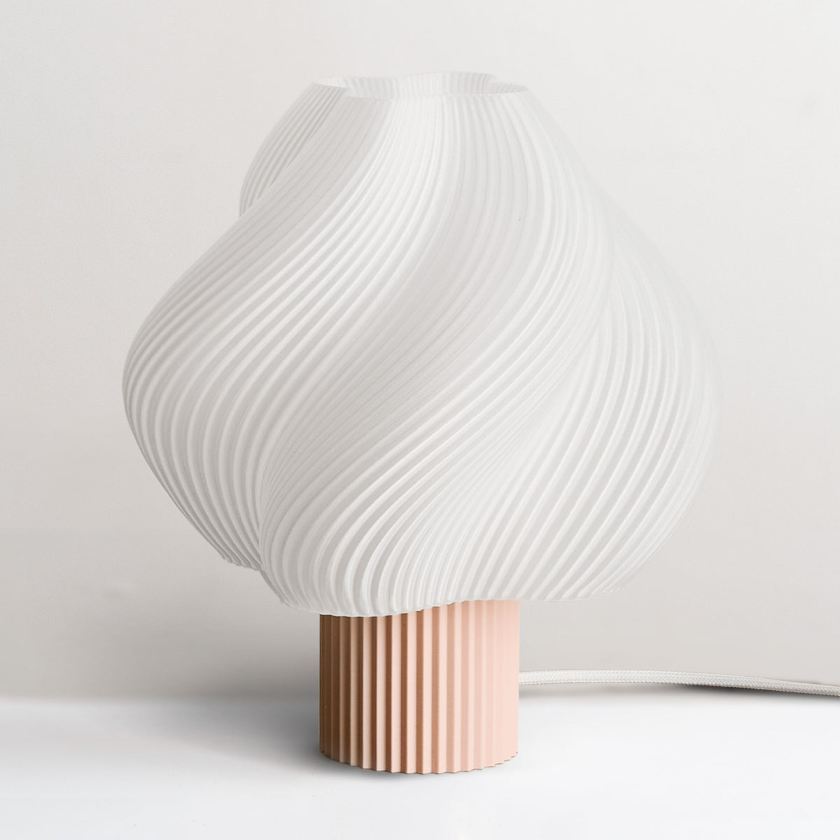 Crème Atelier soft serve lamp, Large, Wild Strawberry