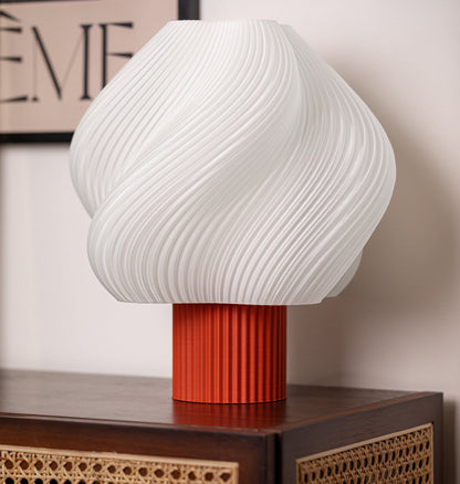 Crème Atelier soft serve lamp, Large, Rhubarb