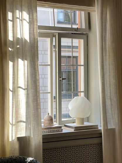 Crème Atelier soft serve lamp, Large, Vanilla bean
