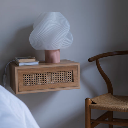 Crème Atelier soft serve lamp, Large, Wild Strawberry