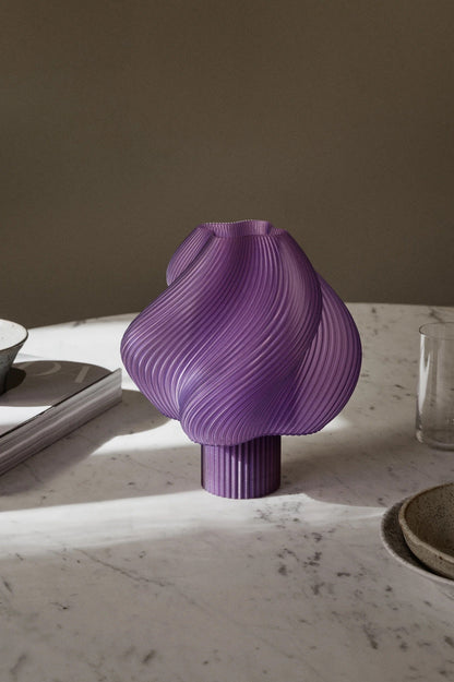 Crème Atelier soft serve lamp, Portable, Lavender