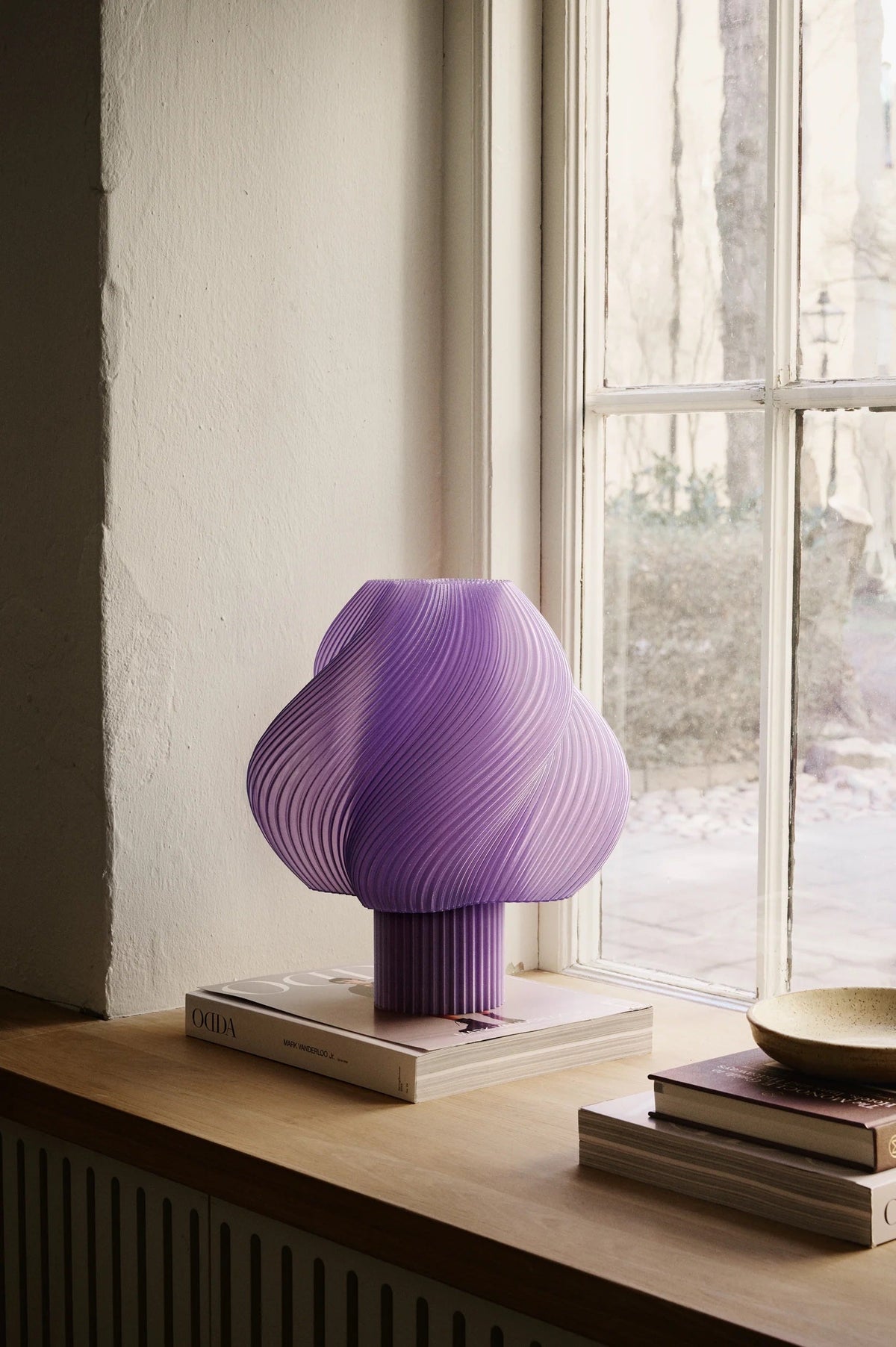 Crème Atelier soft serve lamp, Large, Lavender