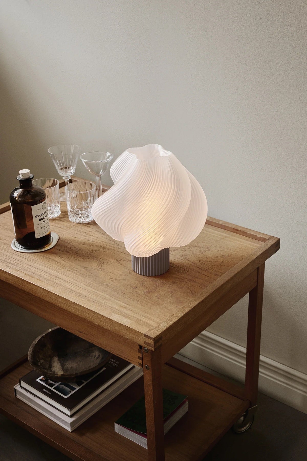 Crème Atelier soft serve lamp, Medium, Mocha -  1 in stock