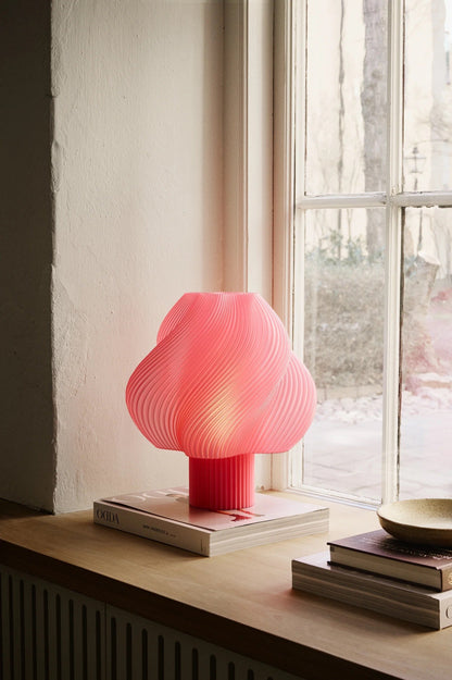 Crème Atelier soft serve lamp, Large, Peach Sorbet
