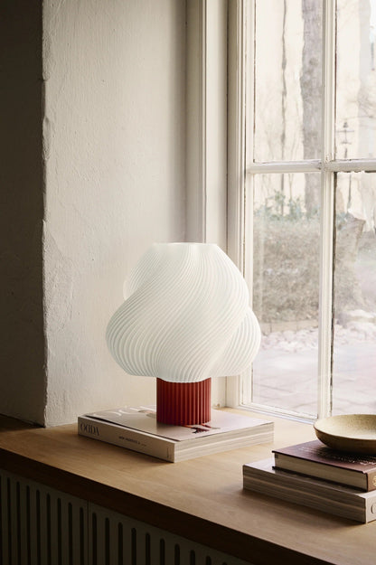 Crème Atelier soft serve lamp, Large, Rhubarb