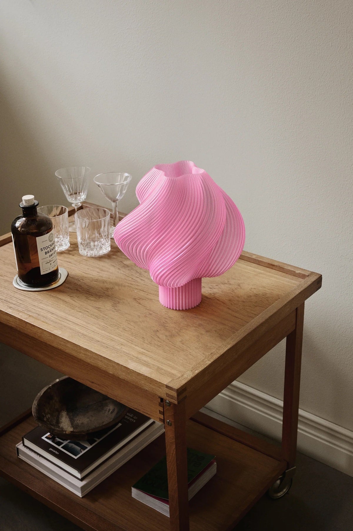 Crème Atelier soft serve lamp, Medium, Rose Sorbet -  1 in stock