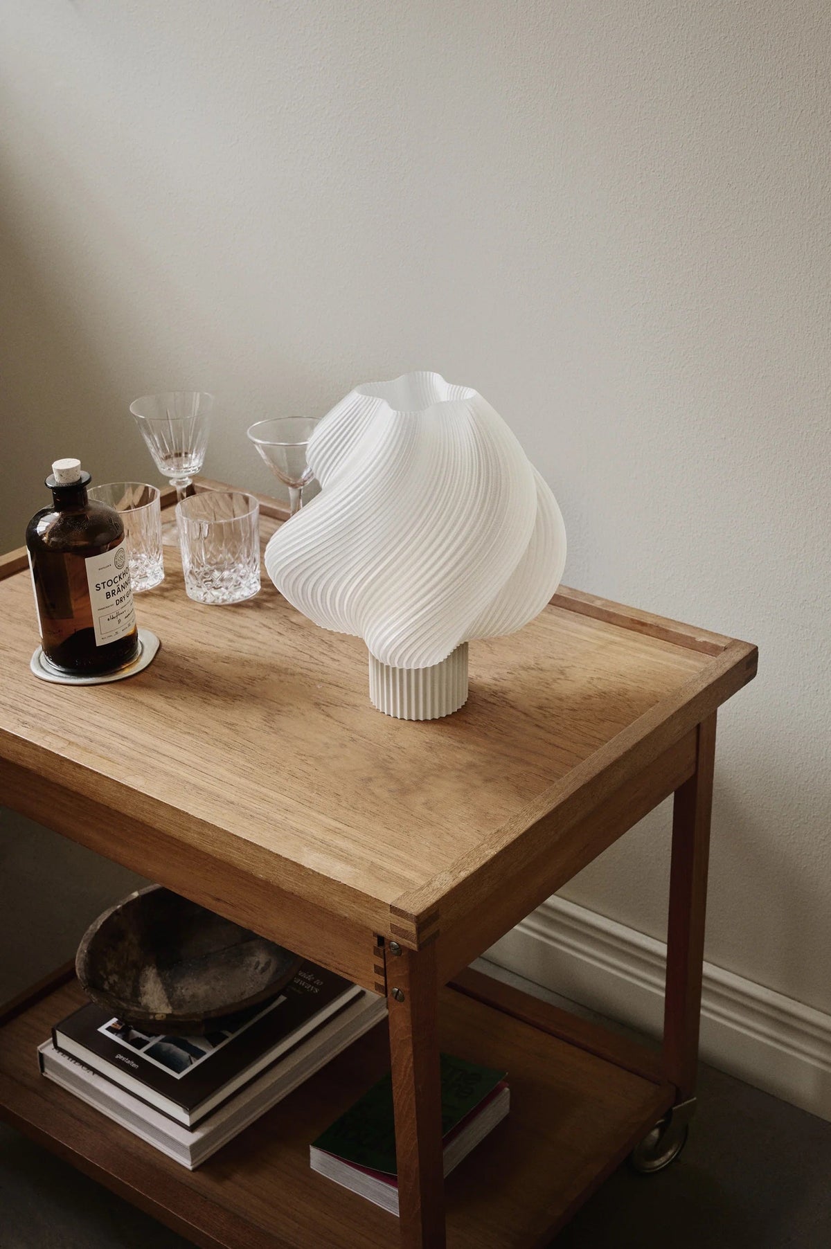 Crème Atelier soft serve lamp, Medium, Vanilla bean