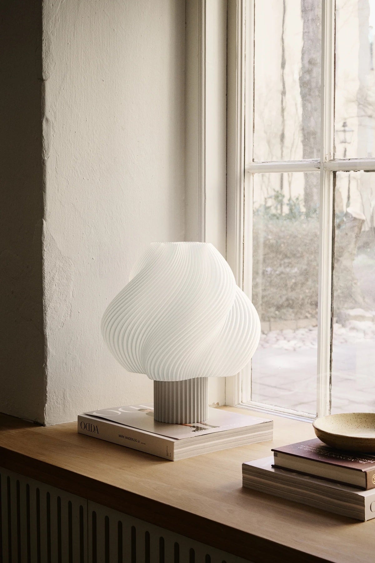 Crème Atelier soft serve lamp, Large, Vanilla bean