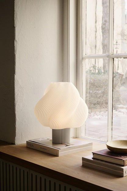 Crème Atelier soft serve lamp, Large, Vanilla bean