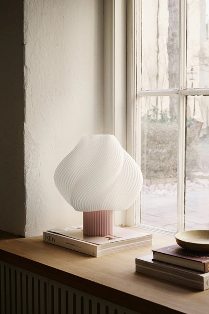 Crème Atelier soft serve lamp, Large, Wild Strawberry