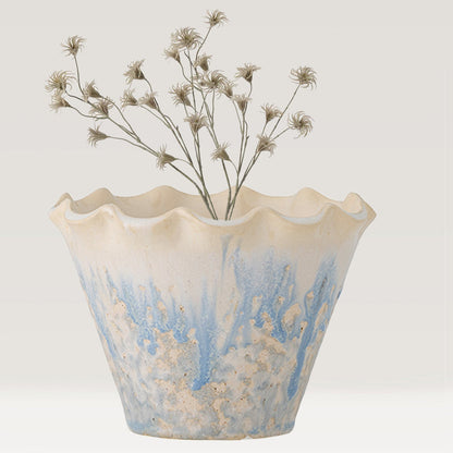 Bertha stoneware flower pot (last 1)